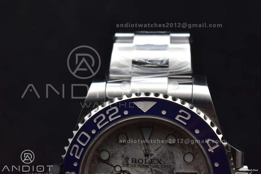 Dial 1:1 Real CHS Edition Oyster on GMT II Modern BLRO Best Gold 126719 Factory Meteorite VR3285 Bracelet Gain Master Weight 930 0219